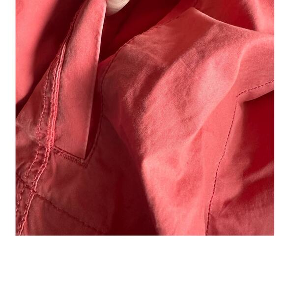 Liz Claiborne Womens Salmon Pink Jacket Large with Pockets - Picture 7 of 11